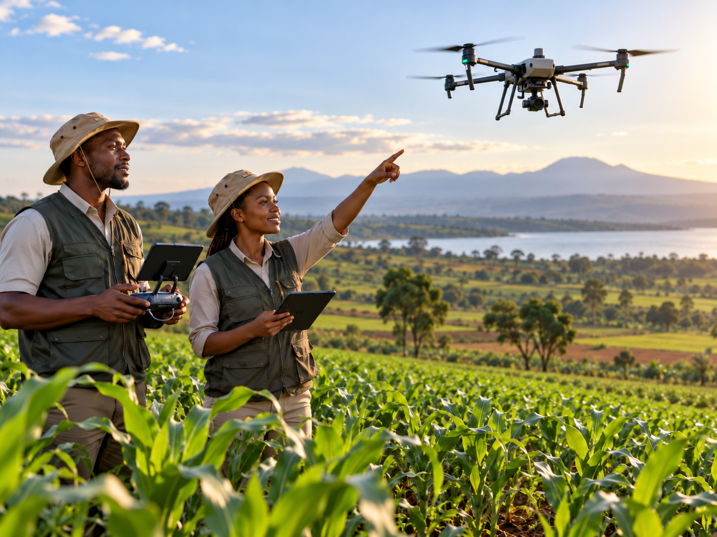 Agriculture drone services in Kenya